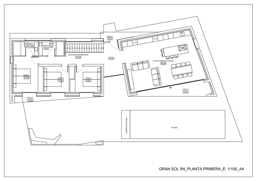 Villa moderna de luxe en venda a Benissa a 1,5 km de la Platja de la Fustera - 12