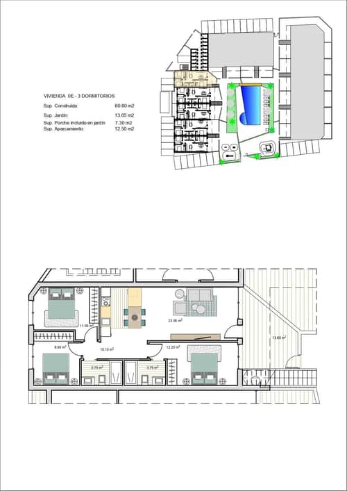 Nieuwbouwbungalow met gemeenschappelijk zwembad in Torre Pacheco — foto 16