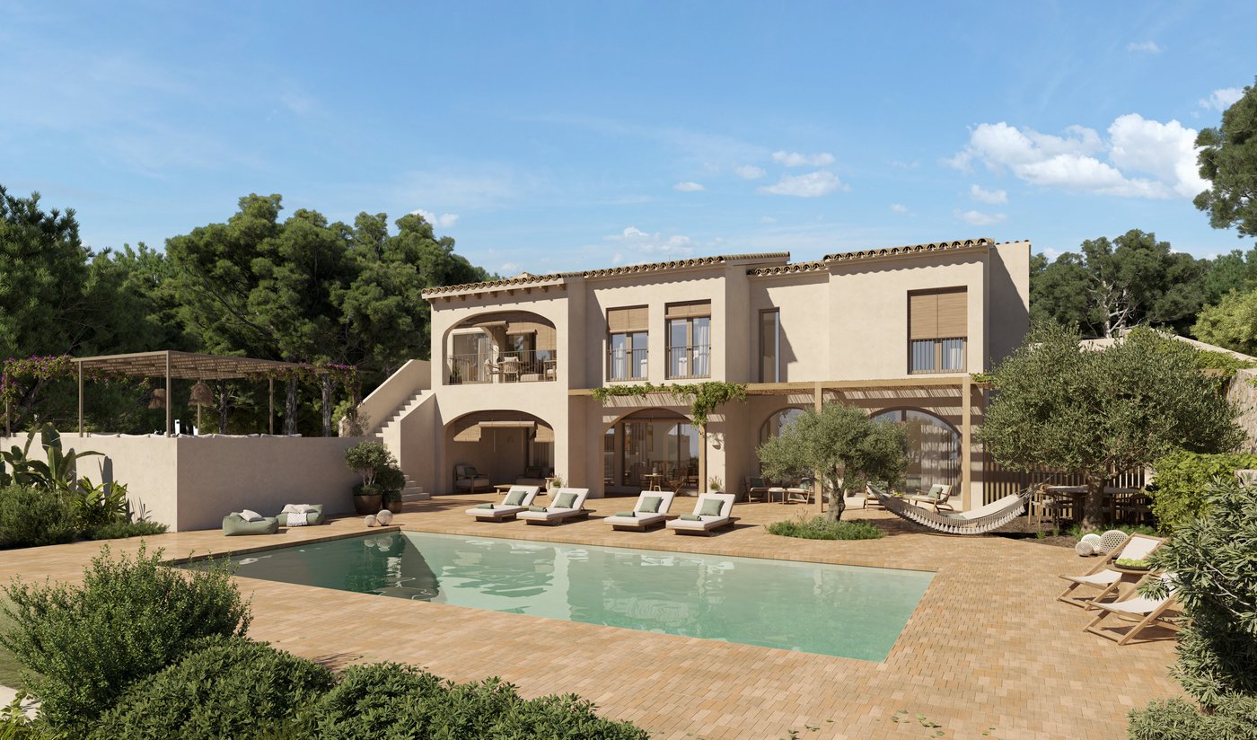 Renovation Project: Contemporary Mediterranean Villa in La Fustera, Benissa Costa