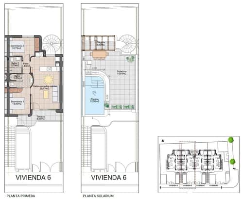 Bungalow met eigen zwembad en zomerkeuken in Pilar de la Horadada — foto 22