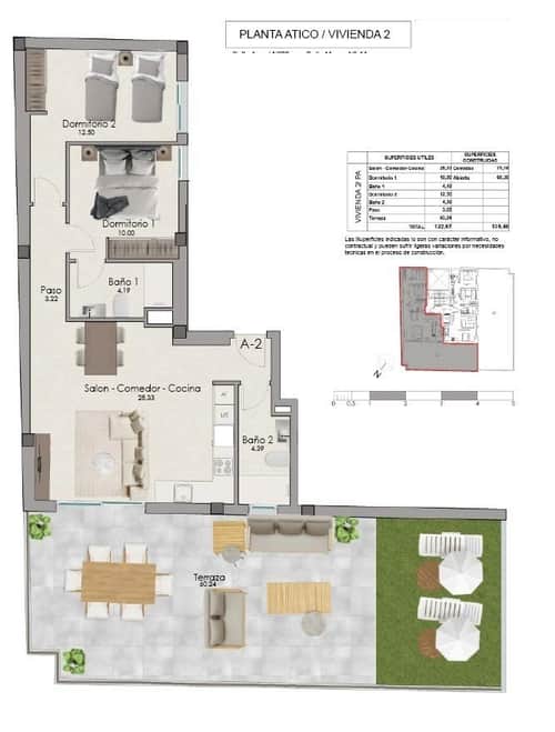 Nieuwbouw penthouse met 2 slaapkamers in Santa Pola — foto 8
