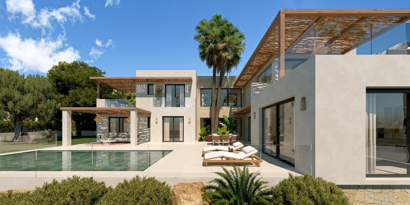 Modern Luxury Villa in Jávea with Sea Views — Fully Furnished (4 Bed, 3 Bath)