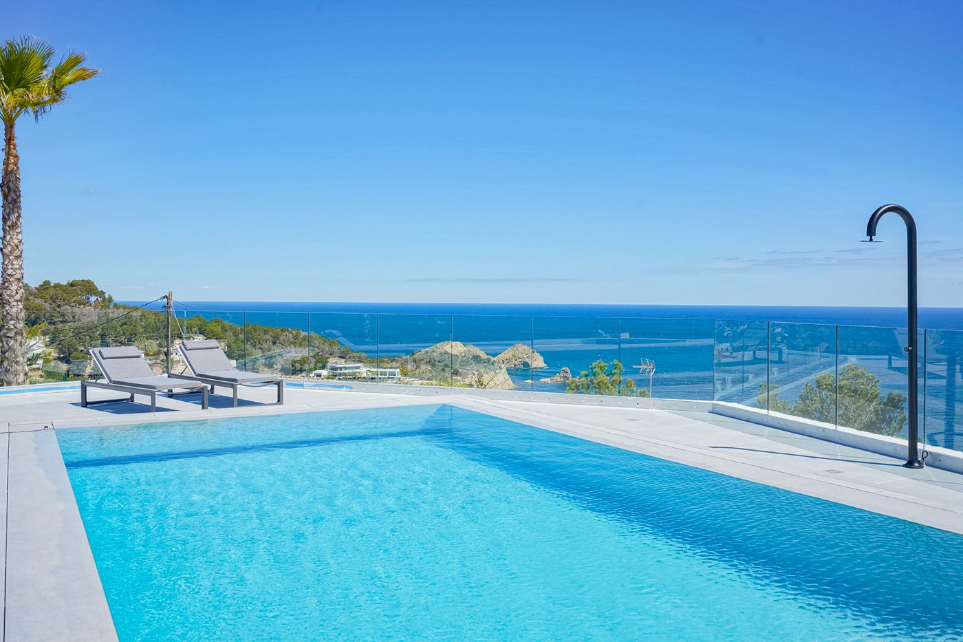 Fantástica villa de lujo con vistas panorámicas sobre Portichol