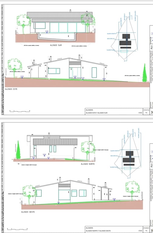 Parcela Urbana con proyecto aprobado en venta en el Tosalet - Jávea - 4