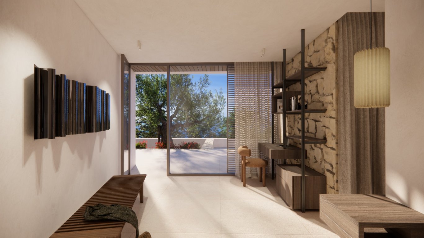 En construcción: villa con vistas al mar en venta en Benissa - 7