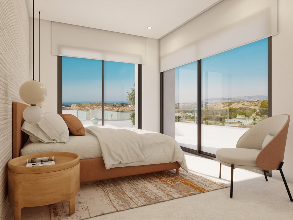 VILLA BIANCA: Luxe Contemporani a Magnolies | 3+ Habitacions, Piscina Infinity i Acabats Naturals Càlids - 8