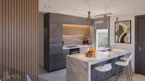NIEUWBOUW HALFVRIJSTAANDE VILLA'S IN LOS NIETOS, LA MANGA MAR MENOR — foto 6