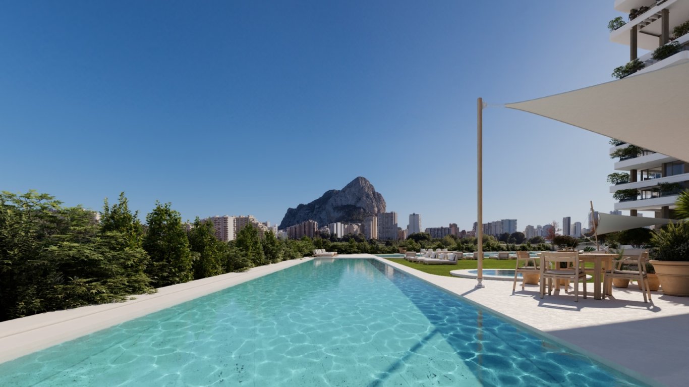 Apartamento de lujo con vistas inmejorables en venta en Calpe - 15