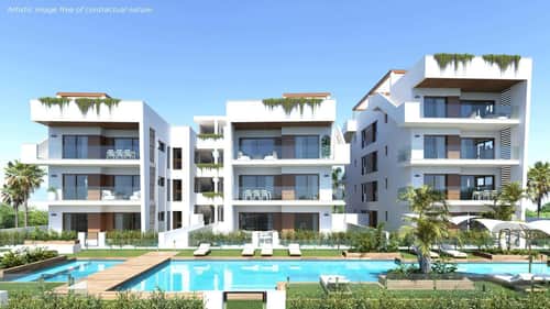 Nieuwbouwappartement met privétuin op 900 meter van het strand in Los Alcázares — foto 6
