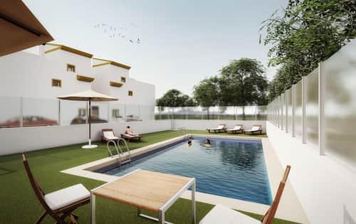 Nieuwbouw rijwoning met 3 slaapkamers in Santa Rosalía — foto 1