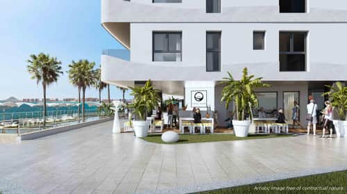 Compact nieuwbouwappartement met zeezicht op eerste lijn in La Manga del Mar Menor — foto 36