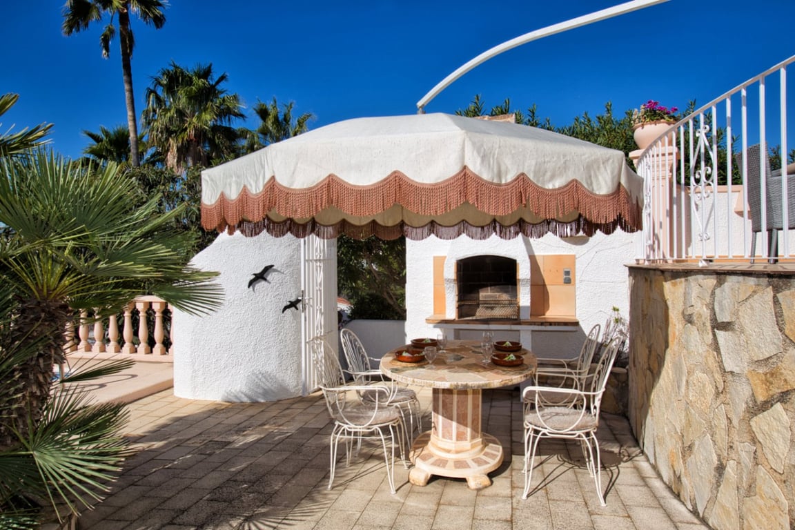 Villa tradicional con vistas al mar en venta en Benissa - 33