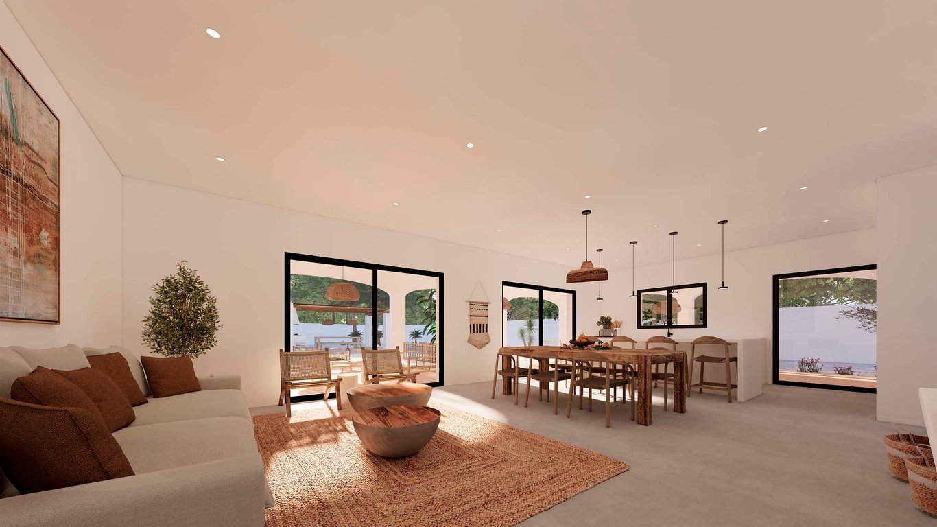 Proyecto: Villa moderna de estilo finca en venta en Moraira - 4