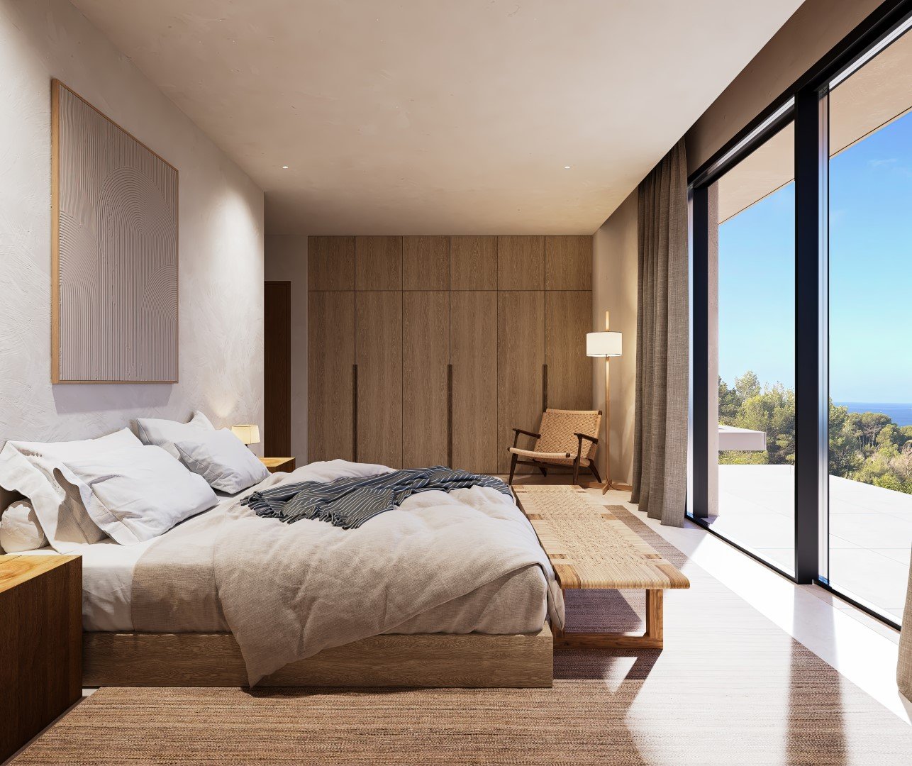 Villa Melissa en Torre Ambolo, Jávea — Villa nueva con licencia, vistas al mar y piscina privada
