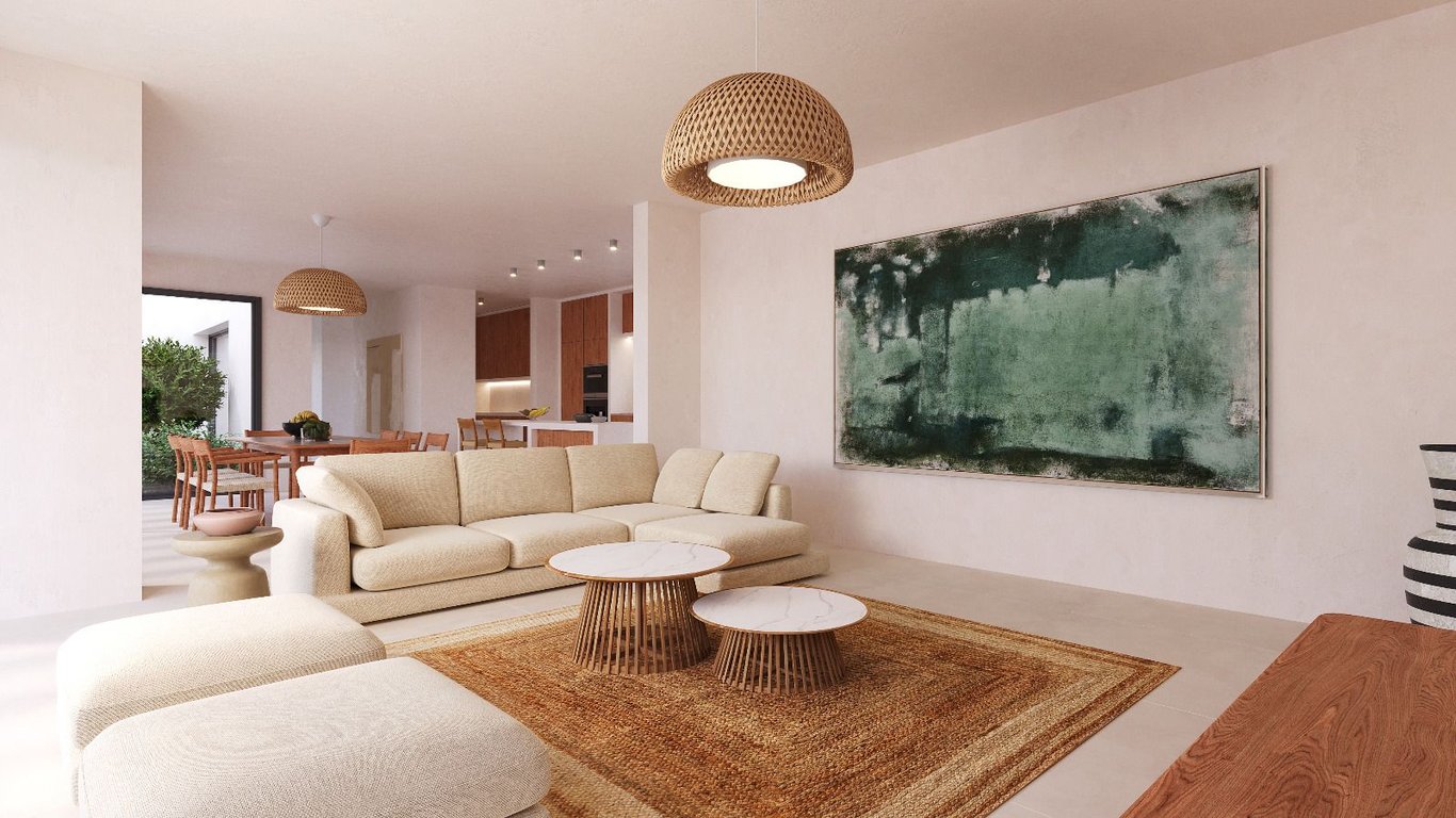 Villa de estilo ibicenco con vistas al mar en venta en Moraira - 6