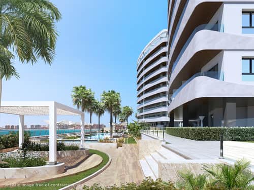 Compact nieuwbouwappartement met zeezicht op eerste lijn in La Manga del Mar Menor — foto 11