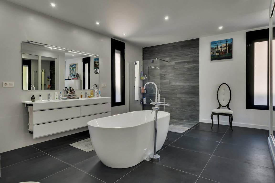 Impactante villa con vistas panorámicas al mar cerca de moraira - 28