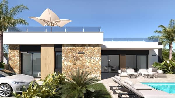 Nieuwbouwvilla met privézwembad in Lo Marabú, Ciudad Quesada