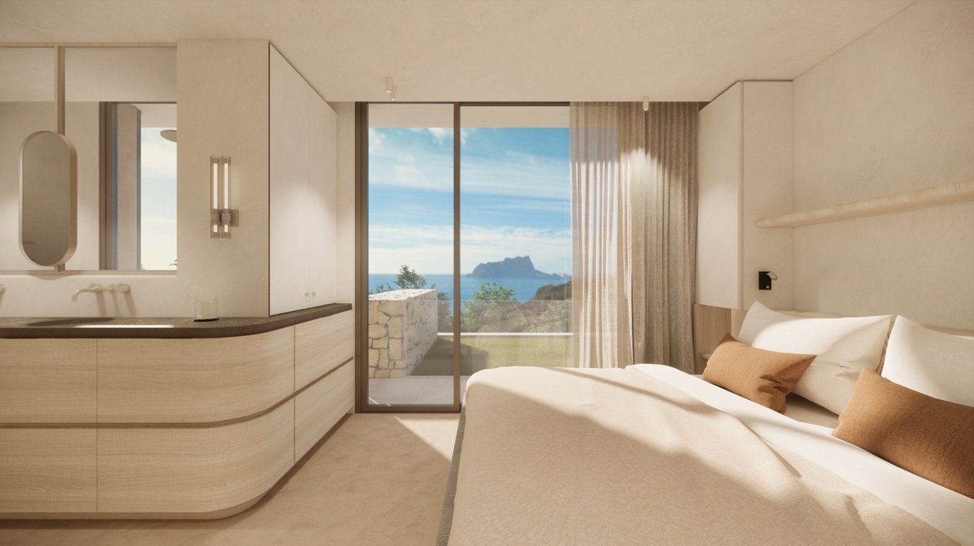 En construcción: villa con vistas al mar en venta en Benissa - 15