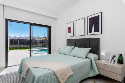 Gelijkvloerse nieuwbouwvilla met privézwembad en solarium in La Finca Golf, Algorfa — foto 17
