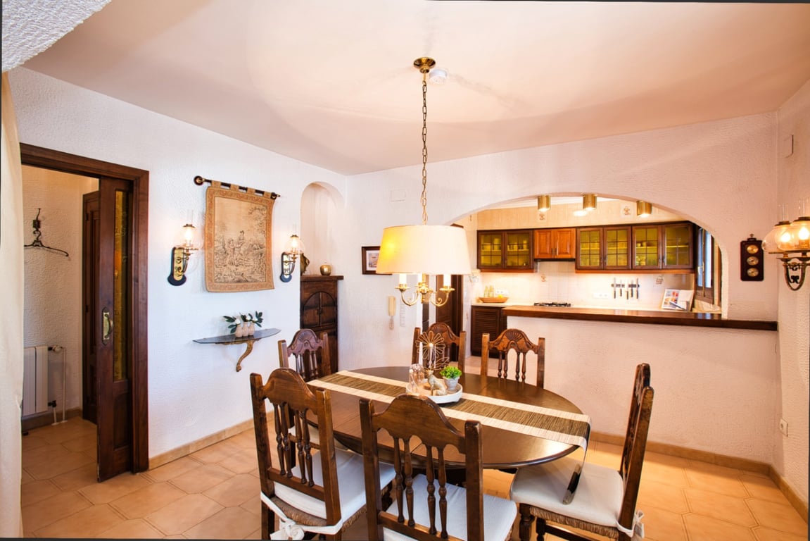 Villa tradicional con vistas al mar en venta en Benissa - 14