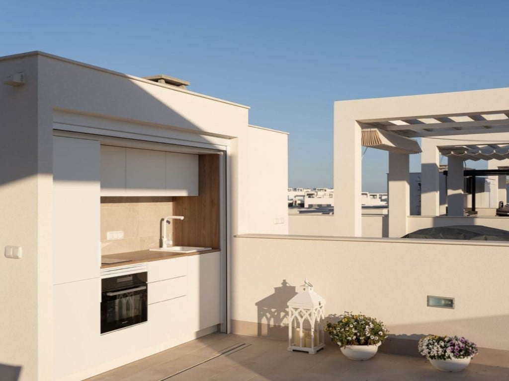 2-bedroom apartment with terrace in Raso de Guardamar del Segura — living room