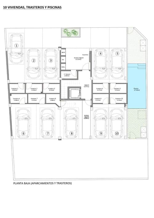 Exclusieve nieuwbouw penthouse met privézwembad op 100 meter van het strand in Lo Pagán — foto 11