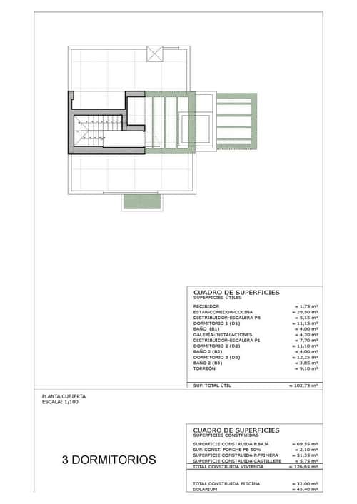 Nieuwbouwvilla met drie slaapkamers in Playa Honda, Cartagena — foto 47