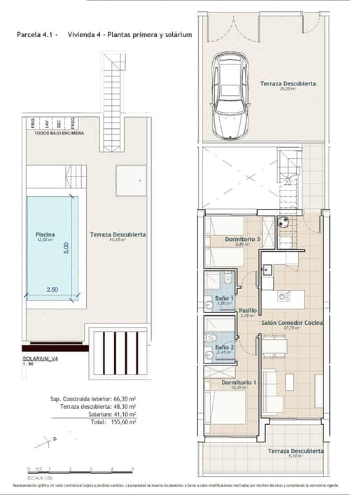 Nieuwbouwbungalow met 3 slaapkamers en privétuin in San Miguel de Salinas — foto 4