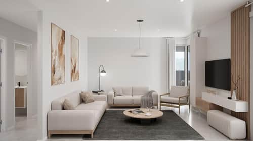 Nieuwbouwappartement met terras op 1,4 km van het strand in Los Alcázares — foto 11