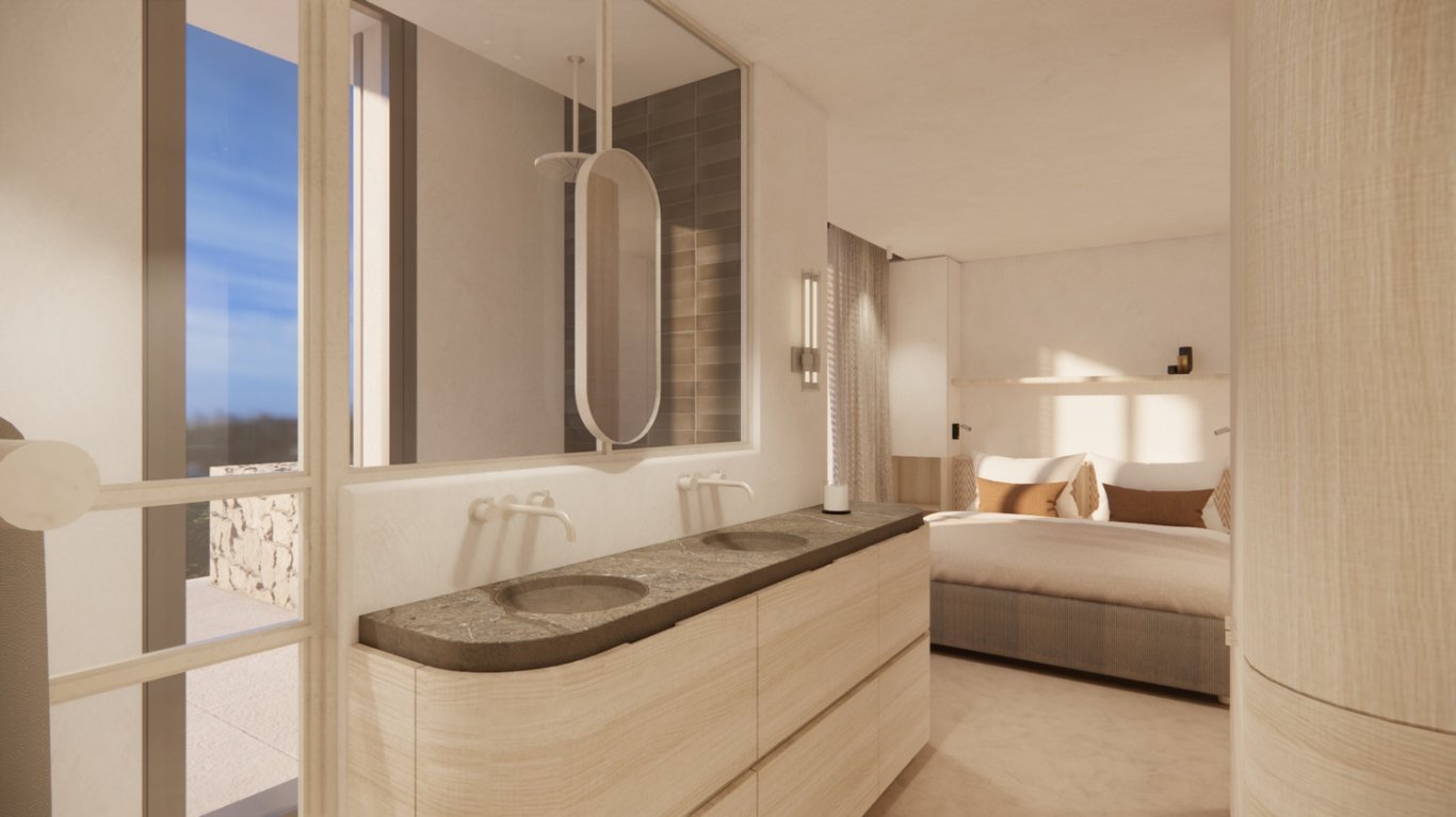 En construcción: villa con vistas al mar en venta en Benissa - 12