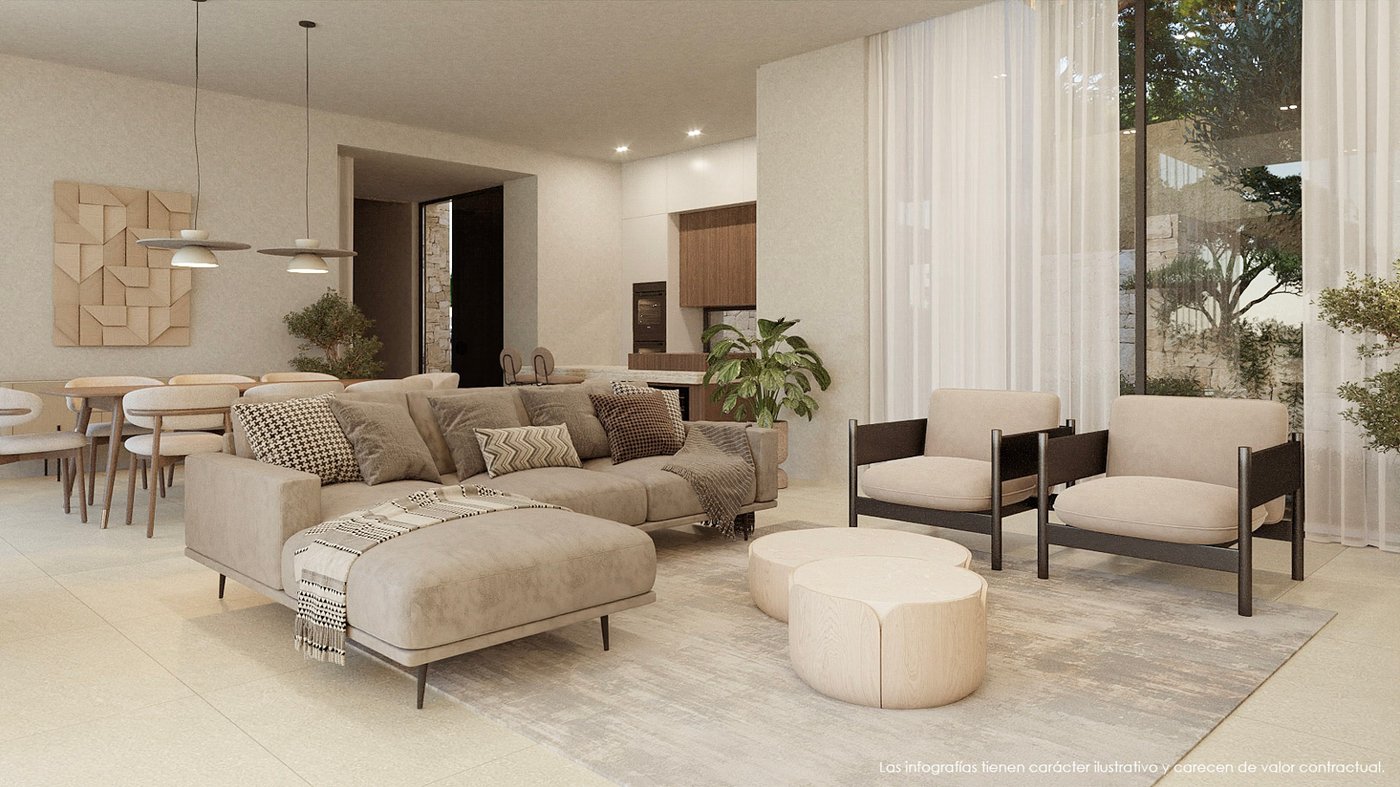 Villa Sants: una residencia exquisita en San Jaime, Benissa