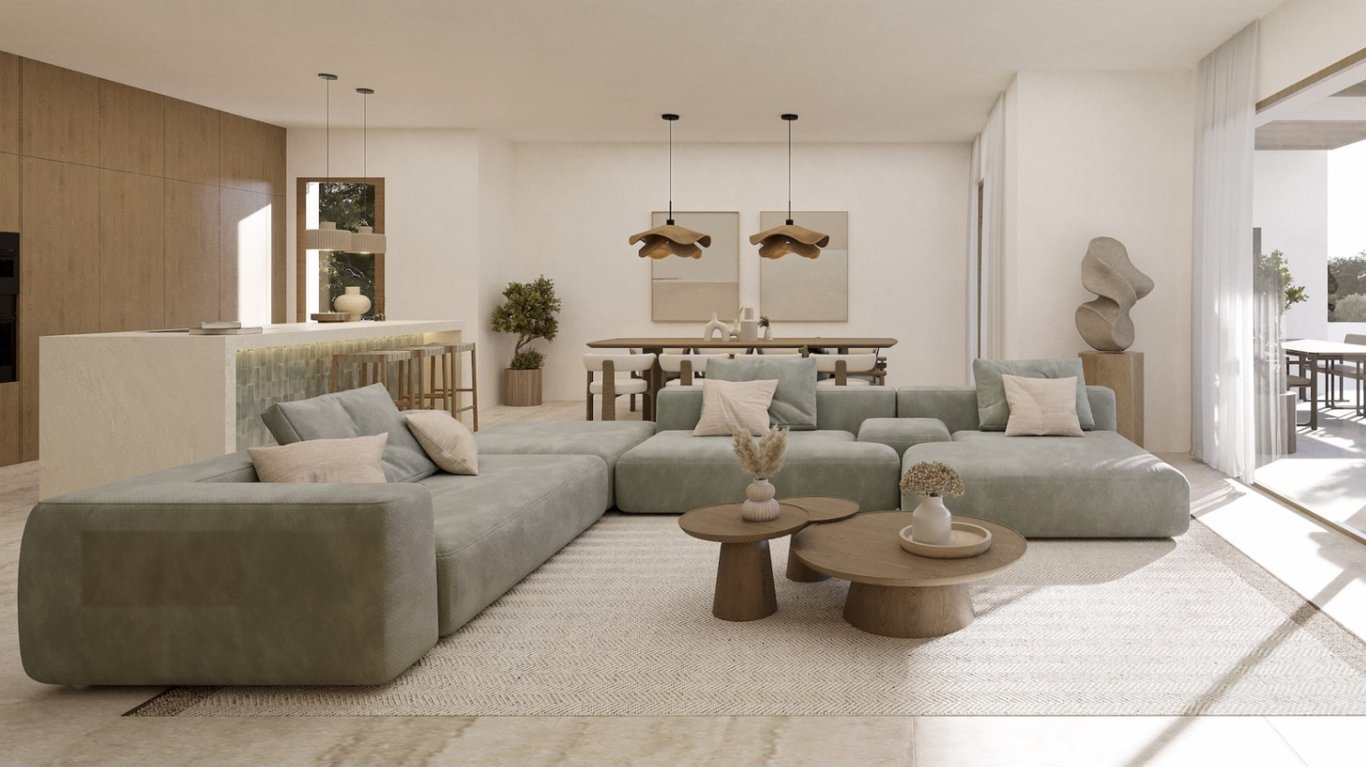 Proyecto: Villa de nueva construcción de estilo ibicenco en venta en Benissa - 3