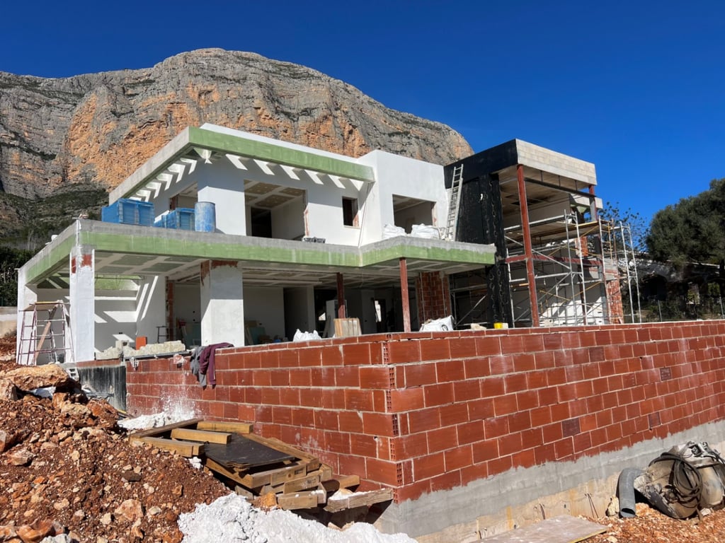 Villa moderna en construcción en la zona del Montgo de Javea - 25