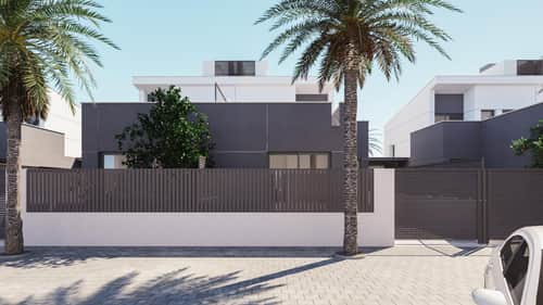 NIEUWBOUW HALFVRIJSTAANDE VILLA'S IN LOS NIETOS, LA MANGA MAR MENOR — foto 18