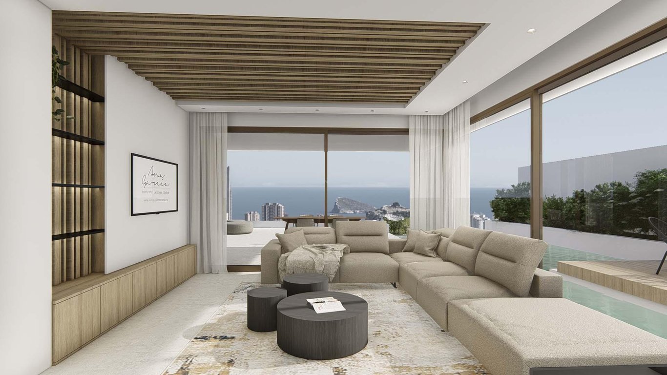 Villa con vistas al mar en Finestrat - 4