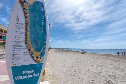 Appartement aan het strand met 3 slaapkamers en zeezicht in Lo Pagán — foto 26