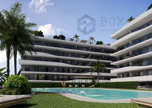 Nieuwbouwappartement met zeezicht in Santa Pola — foto 4