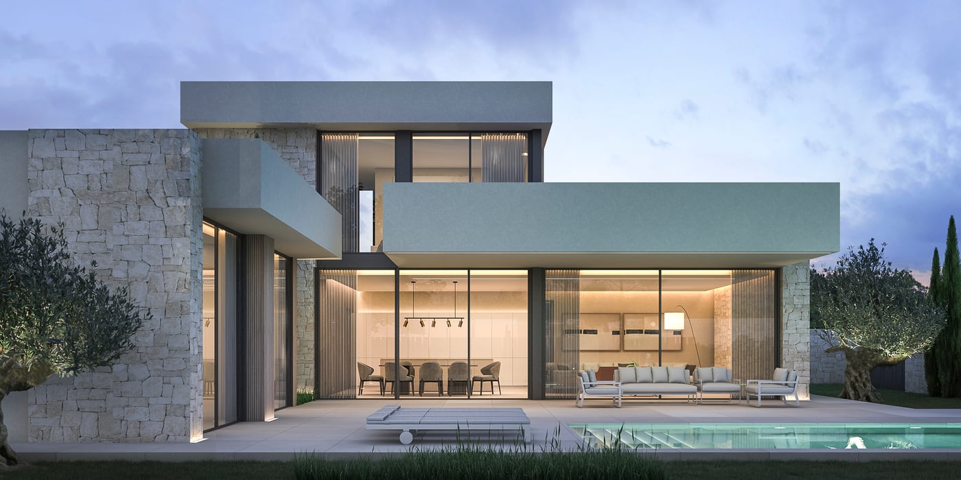 Villa Gregal — Arquitectura mediterránea y privacidad absoluta. Vivir sin prisas