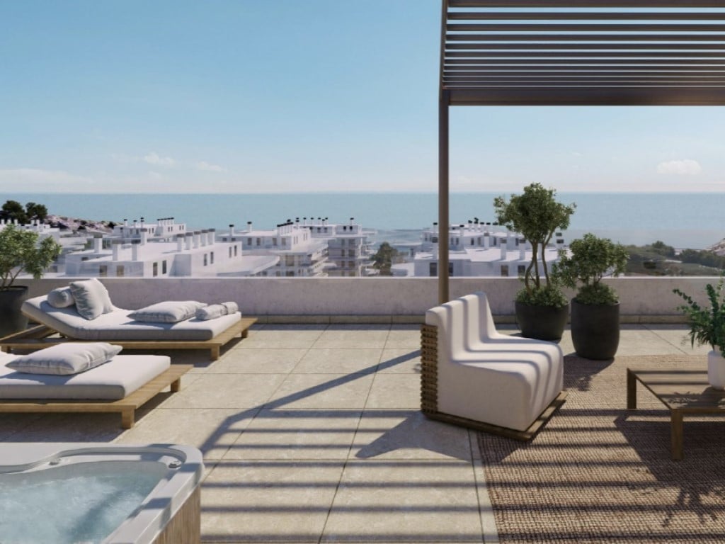 Nuevo complejo residencial con impresionantes vistas al mar en Villajoyosa