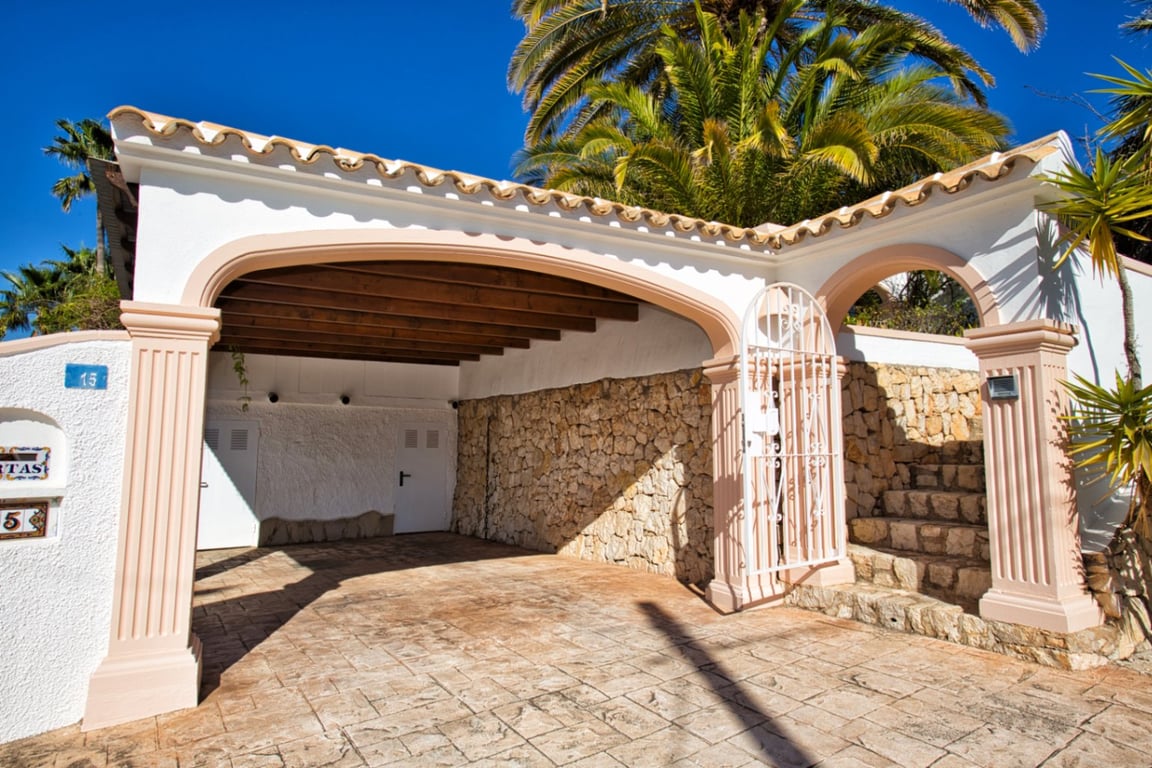 Villa tradicional con vistas al mar en venta en Benissa - 39