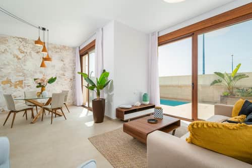 Gelijkvloerse nieuwbouwvilla met privézwembad in Vera, Almería — foto 4