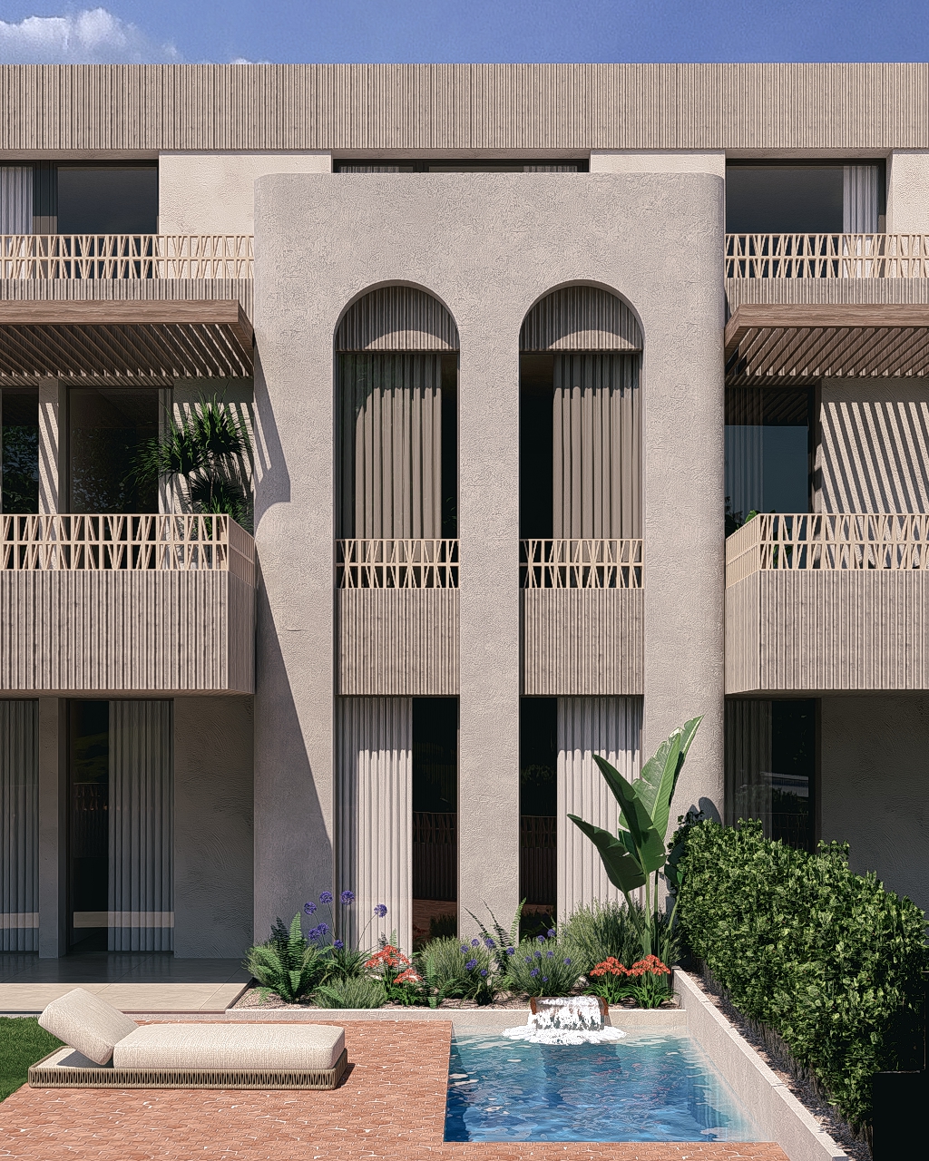 Semi-detached houses and apartments in the heart of Javea