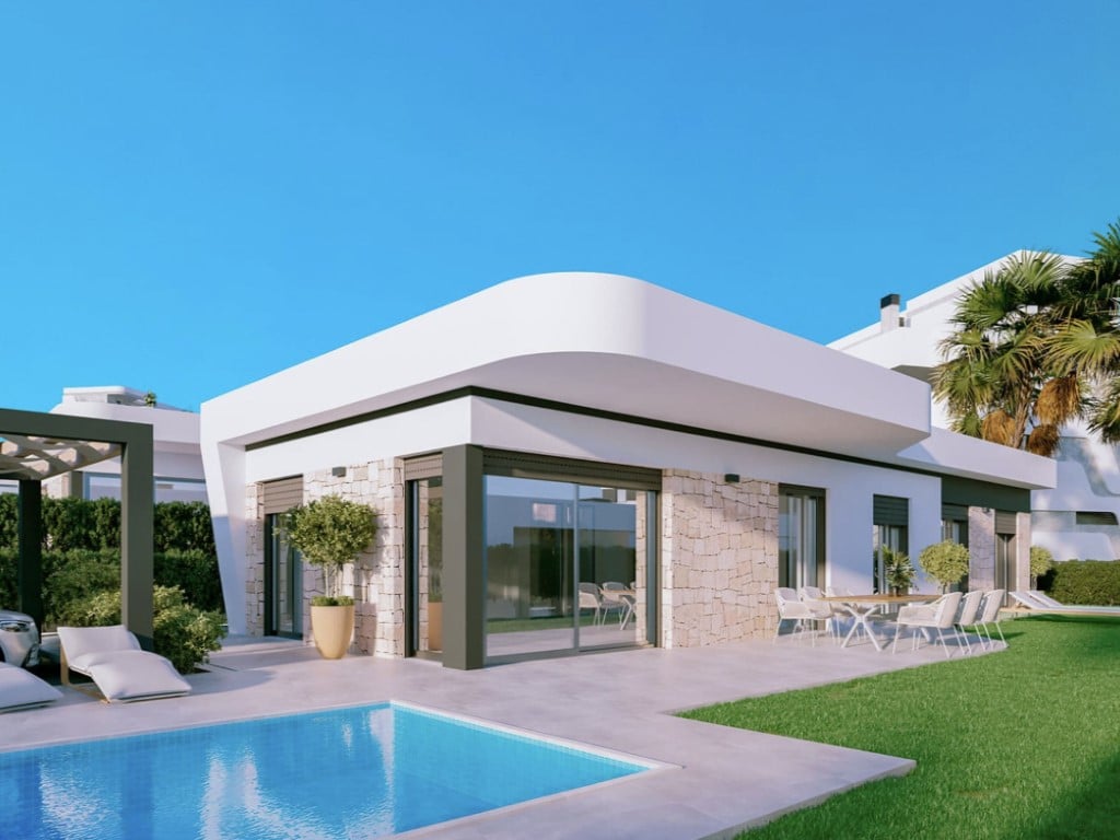 Moderne villa's met zeezicht in Sierra Cortina
