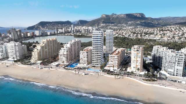 Apartamento con terraza en Calpe, 3 dorm., 125m²