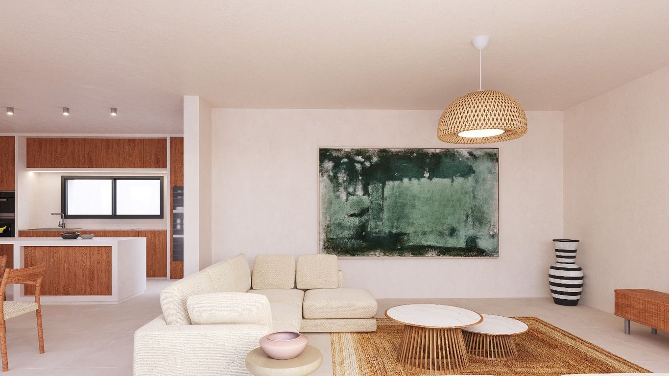 Villa de estilo ibicenco con vistas al mar en venta en Moraira - 7