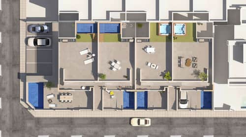 Nieuwbouw bungalow met 2 slaapkamers in San Pedro del Pinatar — foto 3