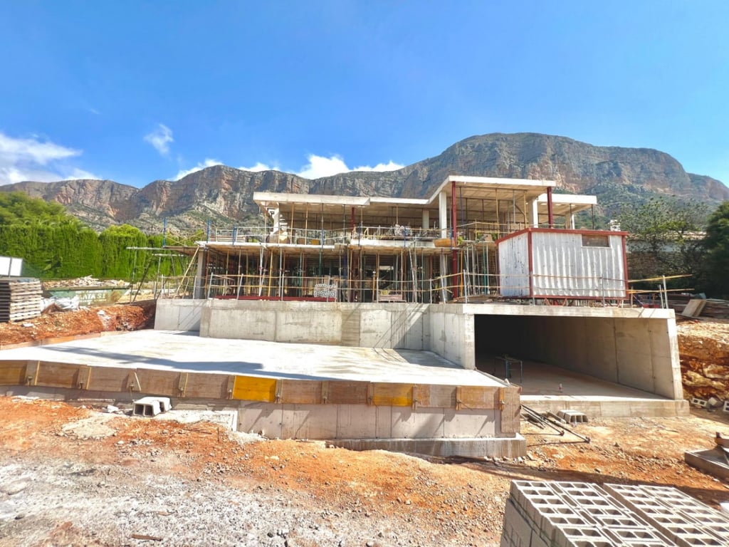 Villa moderna en construcción en la zona del Montgo de Javea - 6