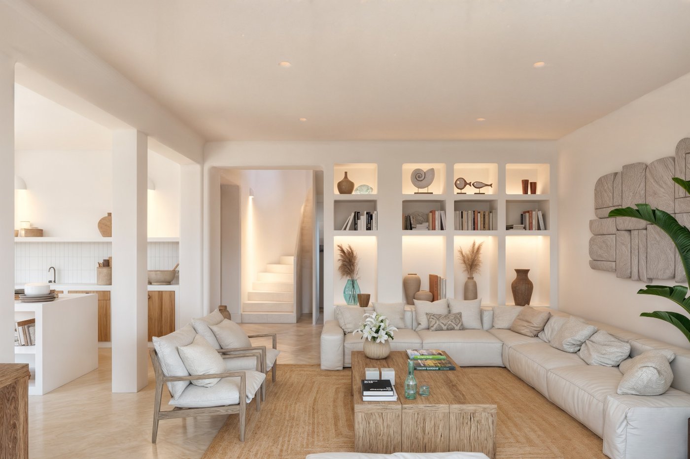 Villa Balona: proyecto de villa estilo Ibiza con vistas al mar en Benissa