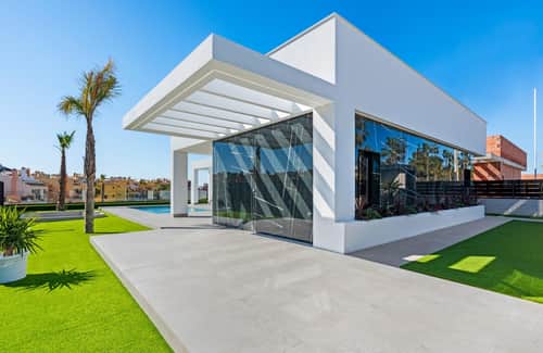 Gelijkvloerse nieuwbouwvilla met privézwembad en solarium in La Finca Golf, Algorfa — foto 41